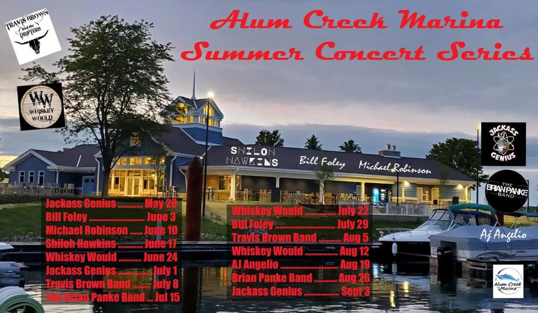 Alum Creek Marina Live Music Delaware County CVB